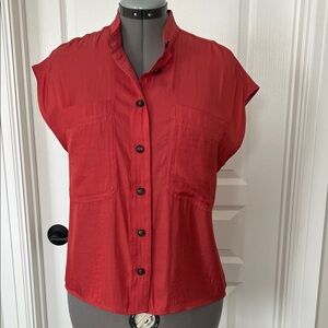 Banana Republic Button Front Top